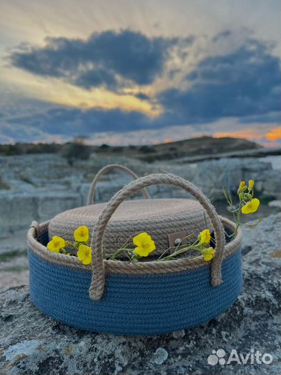 Корзины-поднос для пикника