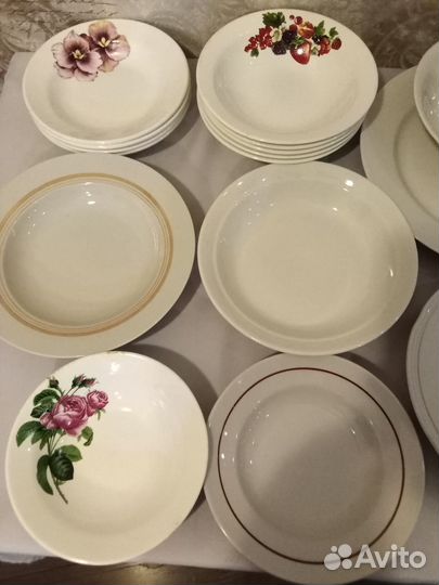 Набор столовой посуды СССР