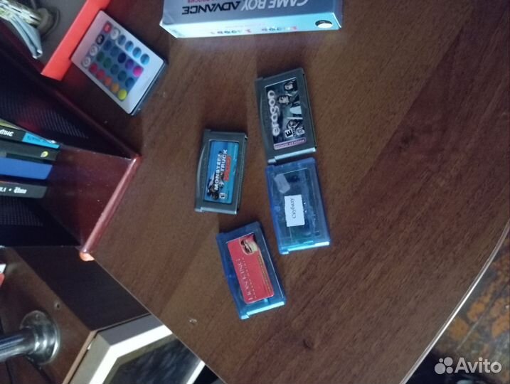 Gameboy advance картриджи
