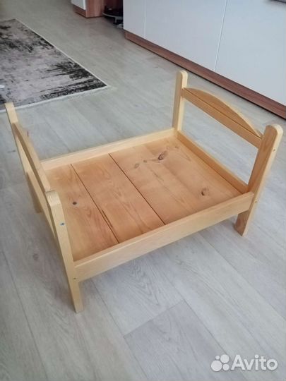 Детская кроватка для кукол и пупсиней 500х400мм