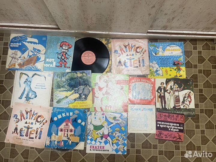 Виниловые пластинки детские