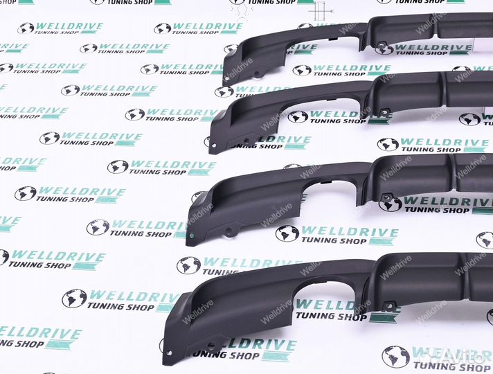 Диффузор BMW 3 F30 F31 1+0 матовый