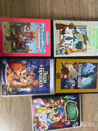 Dvd диски с мультфильмами
