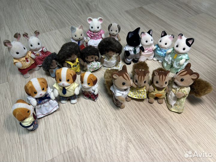 Sylvanian families семьи