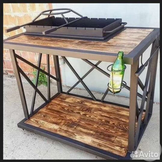 Мангалы в стиле лофт