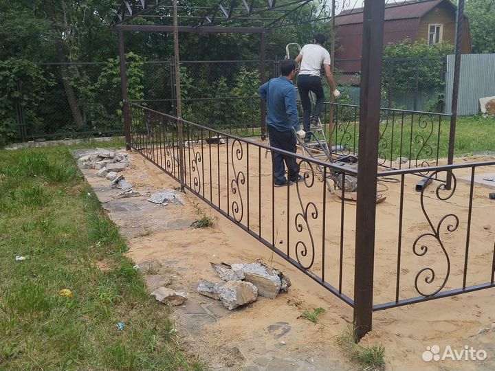 Кованые беседки