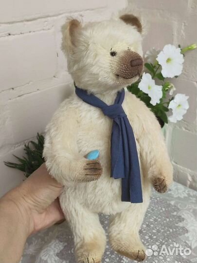 Медведь Тедди Ручная Работа Интерьерная Игрушка