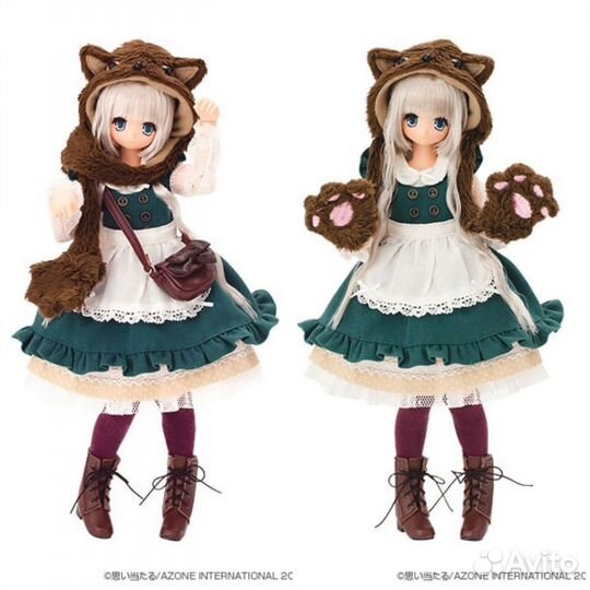 Azone шапочки Little Wolf Koron ruruko petworks