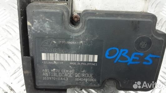 Блок ABS citroen C3 1 (OBE05KW01)