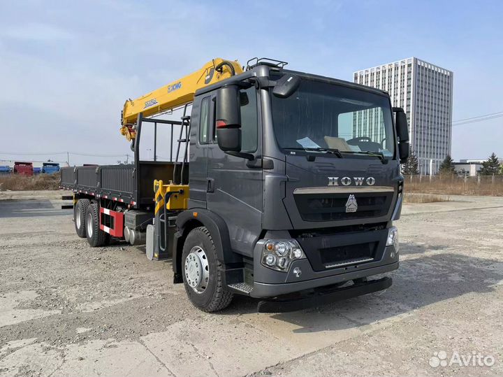 Howo T5G 6х4 с КМУ, 2024