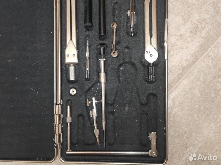 Готовальня набор для черчения СССР нчк-14-1-01