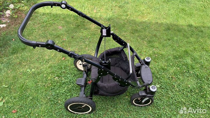 Коляска lonex speedy v красный велюр