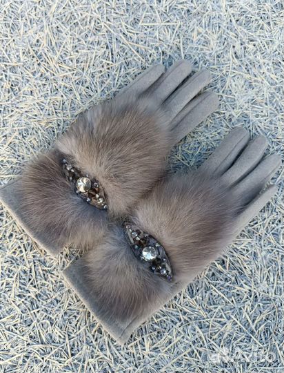 Новые перчатки с соболем