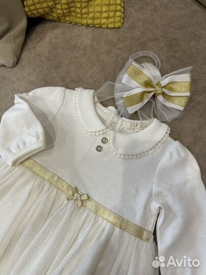 Платье на девочку 62-68
