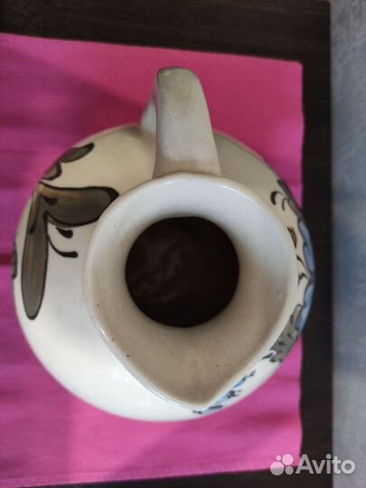 Кувшин керамика с росписью СССР