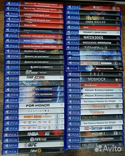 Игры для PS4-PS5 Лицензия (обмен)