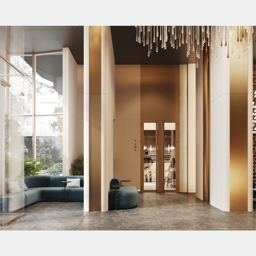 1-к. квартира, 44,5 м², 30/58 эт.