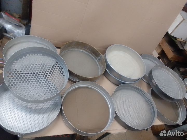 Сито лаболаторное ф200мм(алюминий. цена за 1 штуку