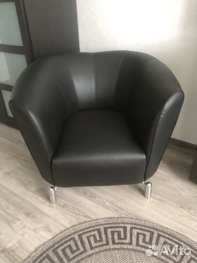 Кресло экокожа