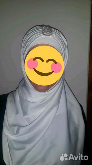 Платок хиджаб свадебный