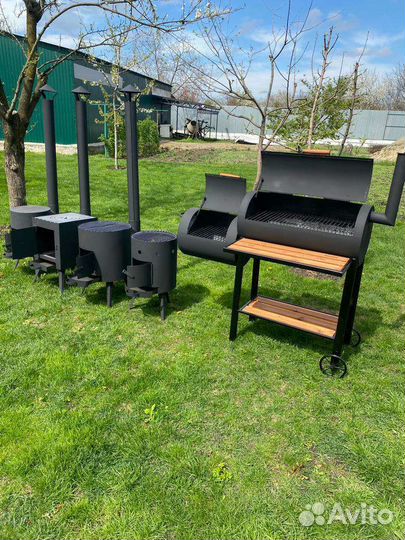 Мангал -гриль-коптильня