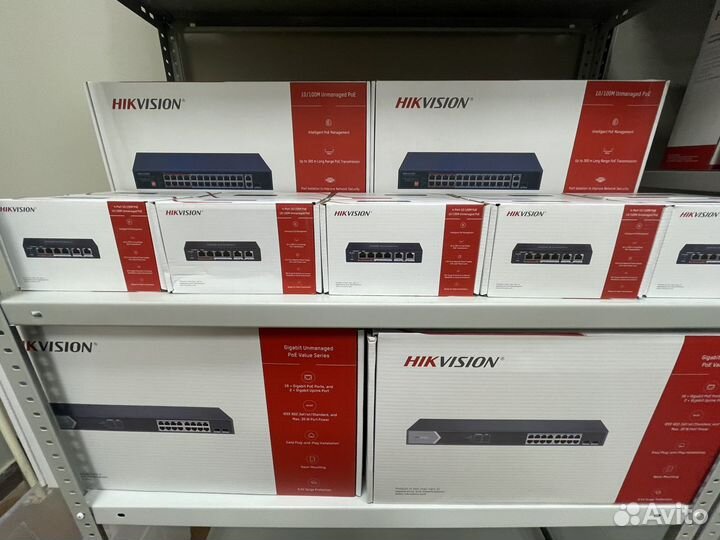 Poe коммутаторы Hikvision