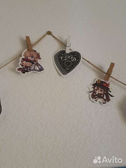 Наклейки с аниме