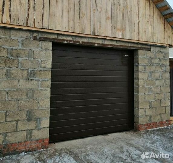 Ворота гаражные секционные - Рoмoданoво