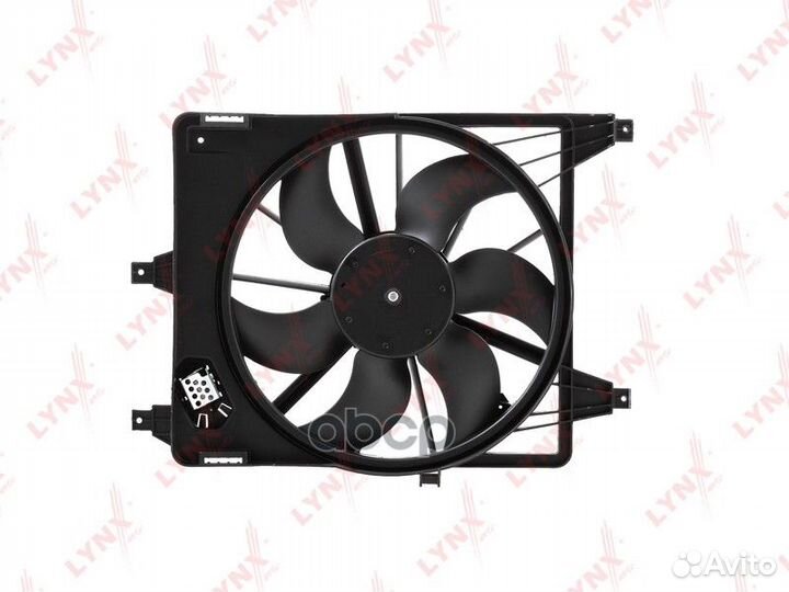 Вентилятор радиатора с кожухом RF1166 lynxauto
