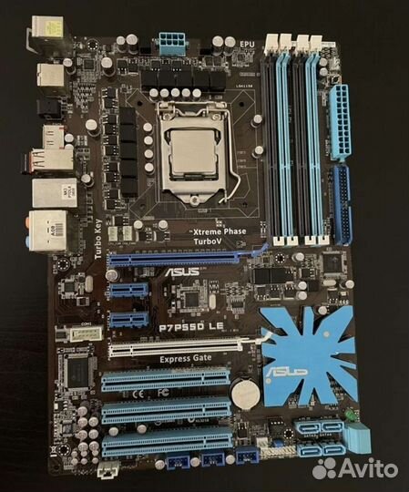 Материнская плата с процессором i3-530