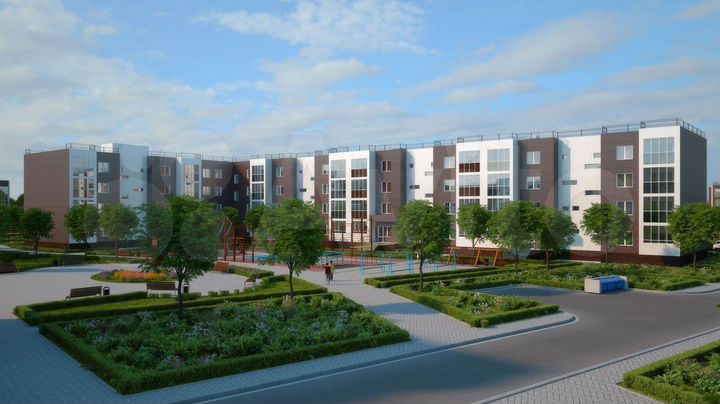 3-к. квартира, 75,2 м², 1/4 эт.