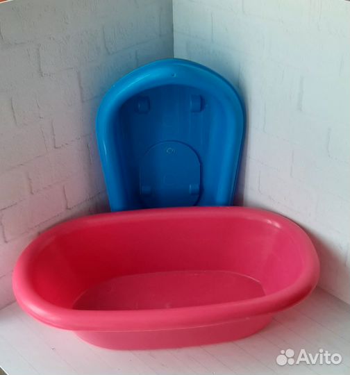 Ванночки для кукол 2 шт