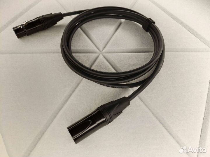 Xlr штекер на Xlr гнездо mogami 2791