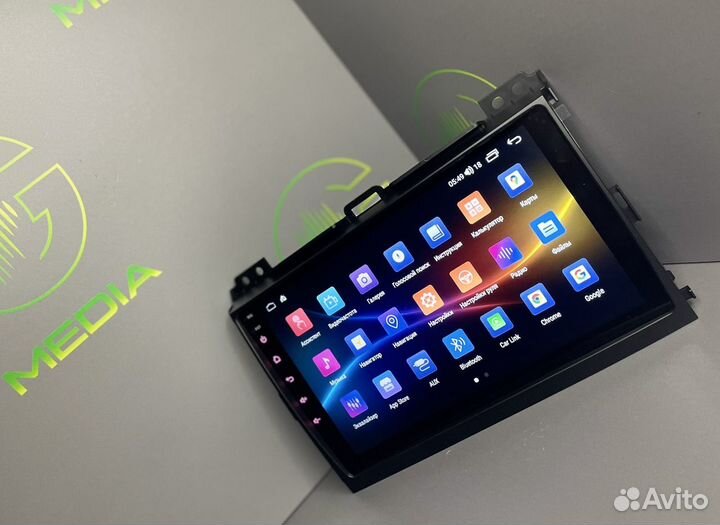 Штатная Магнитола Toyota prado 120, android 3/32Gb