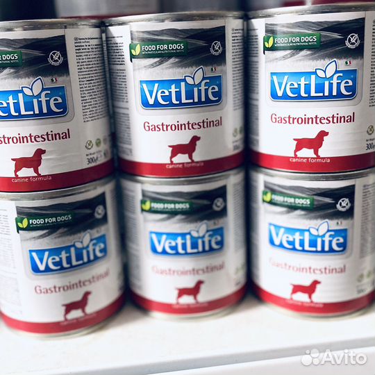 Корм д/собак Farmina Gastrointestinal, 300грХ6шт