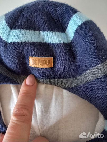 Шапка шлем демисезонный для мальчика