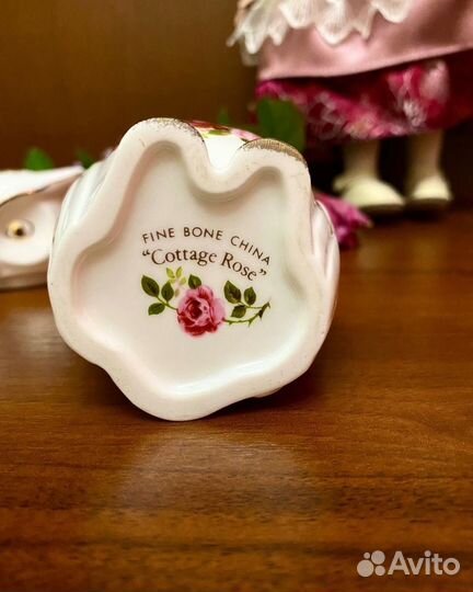 Шкатулка фарфоровые, чайница сова. Винтаж, Англия