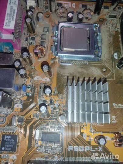 Материнская плата процессор