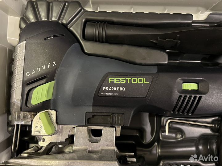 Маятниковый лобзик Festool carvex PS 420 EBQ-Plus