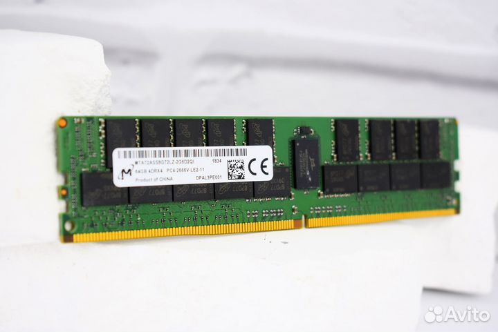 64GB DDR4 ECC micron 2666