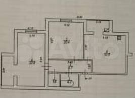 2-к. квартира, 97,1 м², 5/9 эт.