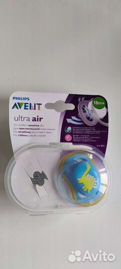 Пустышка avent 18+