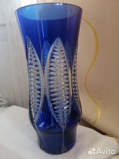 Ваза цветное стекло