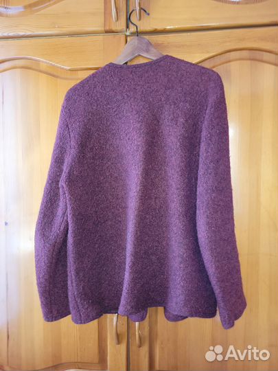 Мужской вязаный кардиган на пуговицах