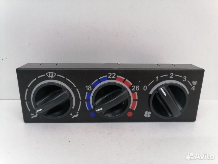 Блок управления отопителя салона ваз 2110-12 Евро