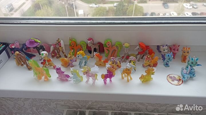 Фигурки лошадки, пони, единороги, дракончики