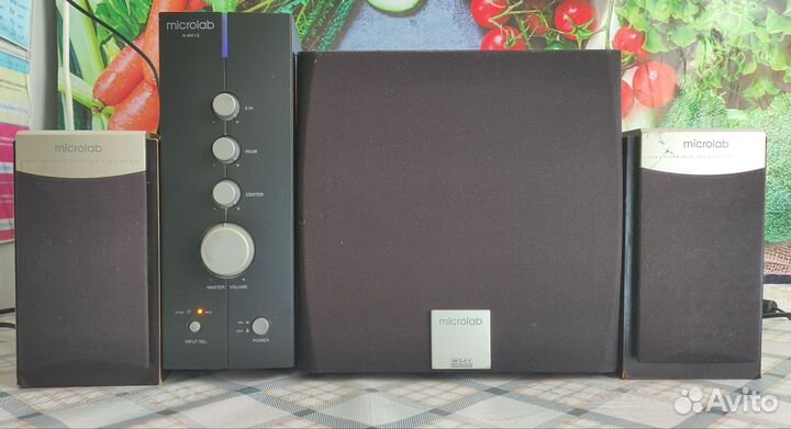 Колонки + Сабвуфер Microlab A-6612