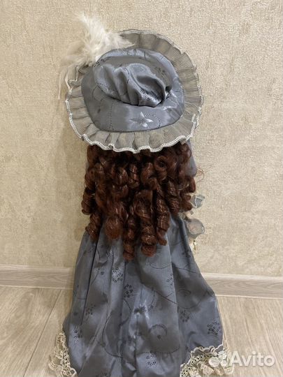 Кукла фарфоровая коллекционная большая