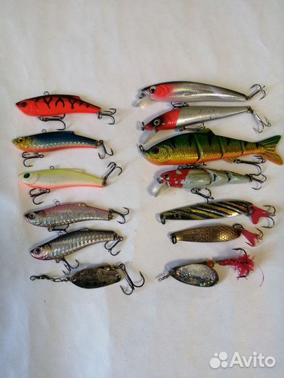 Воблеры, блёсны, поперы