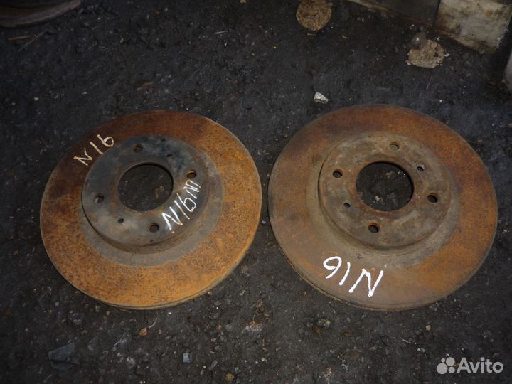 Тормозные диски Ниссан Альмера Н16